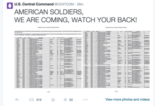 Illustration for article titled Hackers ligados a ISIS filtran supuestos documentos del CENTCOM de EEUU